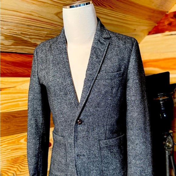 Hawkings McGill UO Mend Stanton Tweed Blazer - Picture 2 of 8